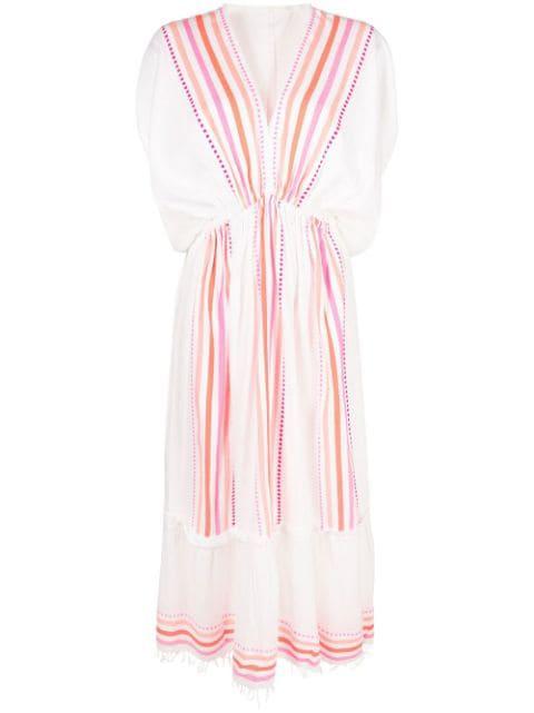 Eshe stripe-print dress by LEMLEM