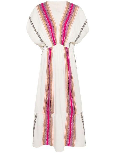 Leila cotton-blend maxi dress by LEMLEM