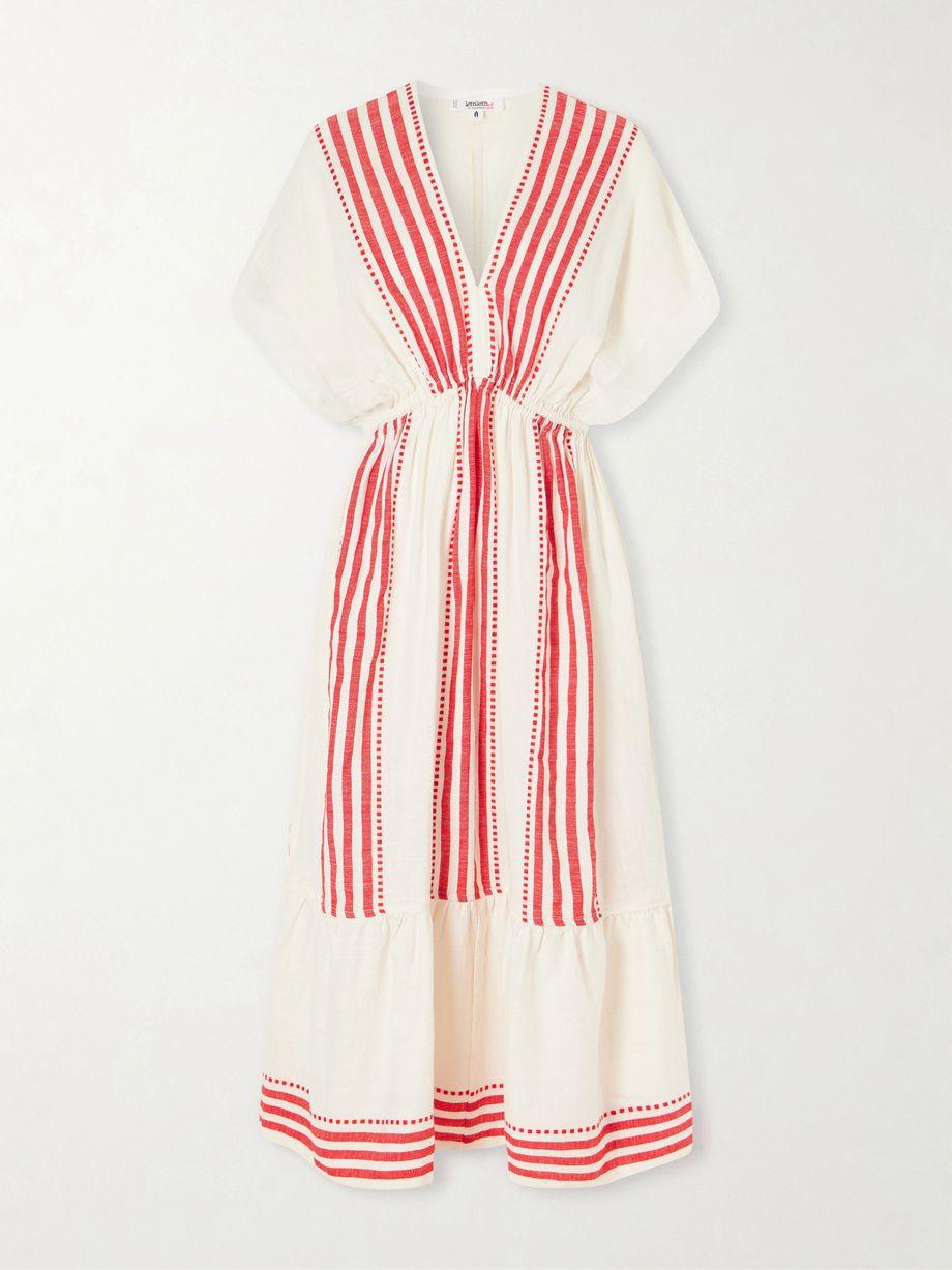 Leila cotton-gauze midi dress by LEMLEM