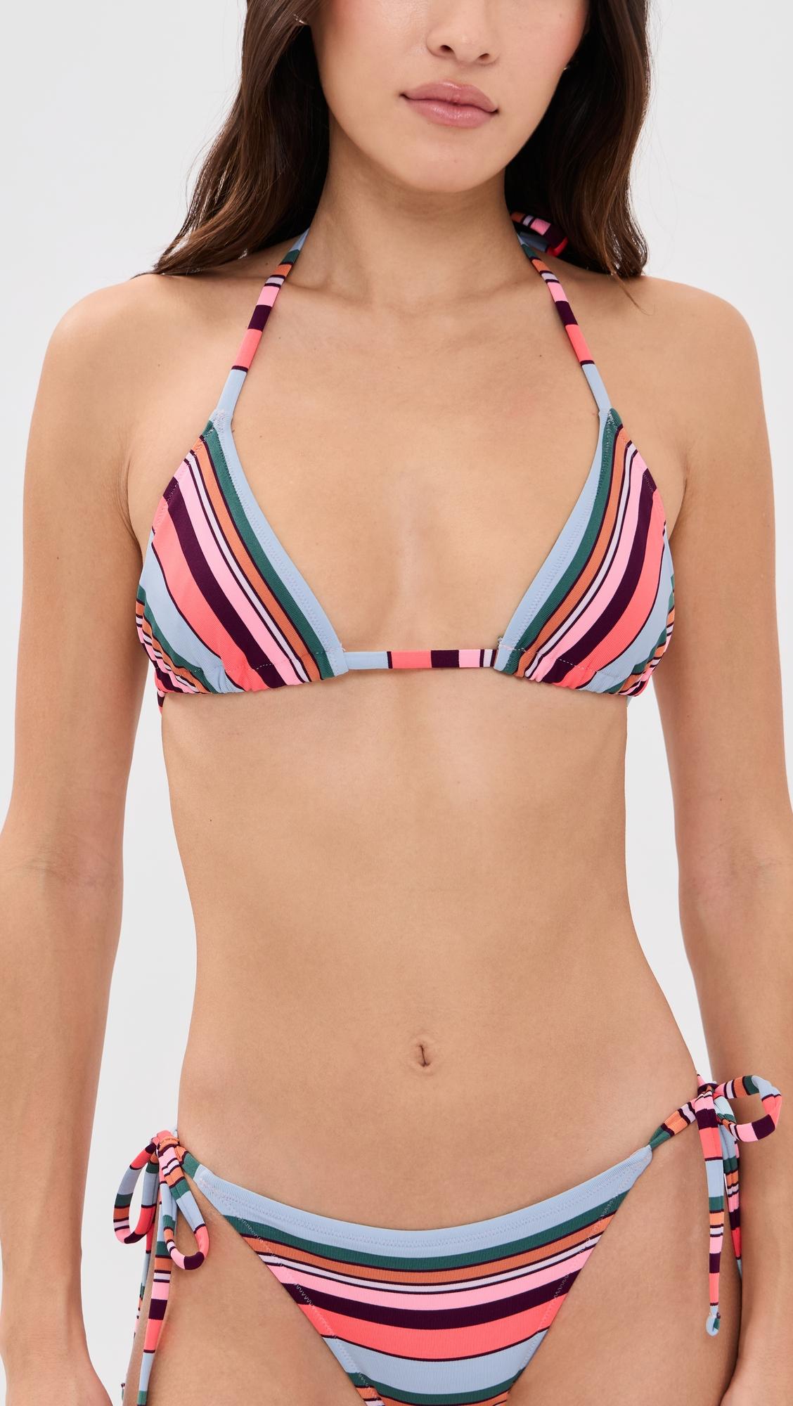 Malia Triangle Bikini Top by LEMLEM