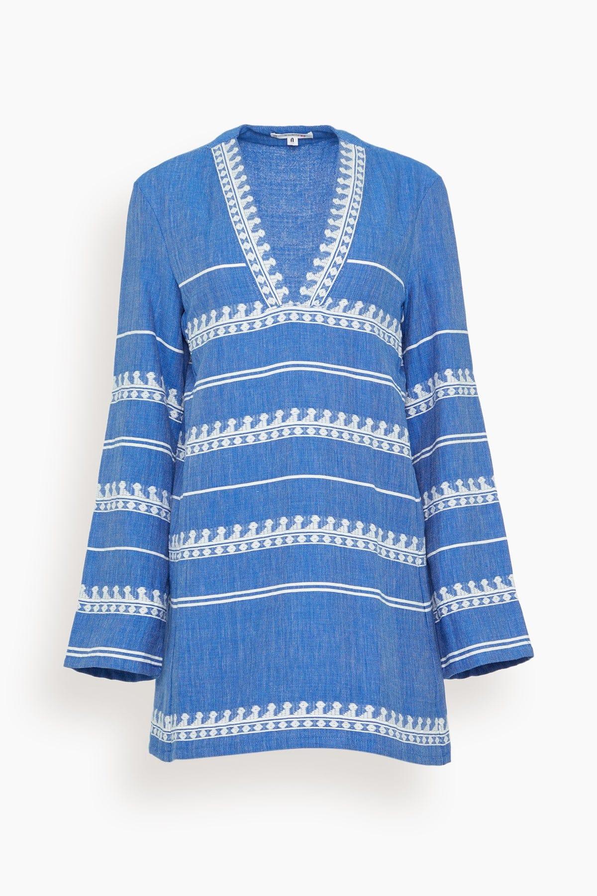 Raey Dress in Tebibi Blue by LEMLEM