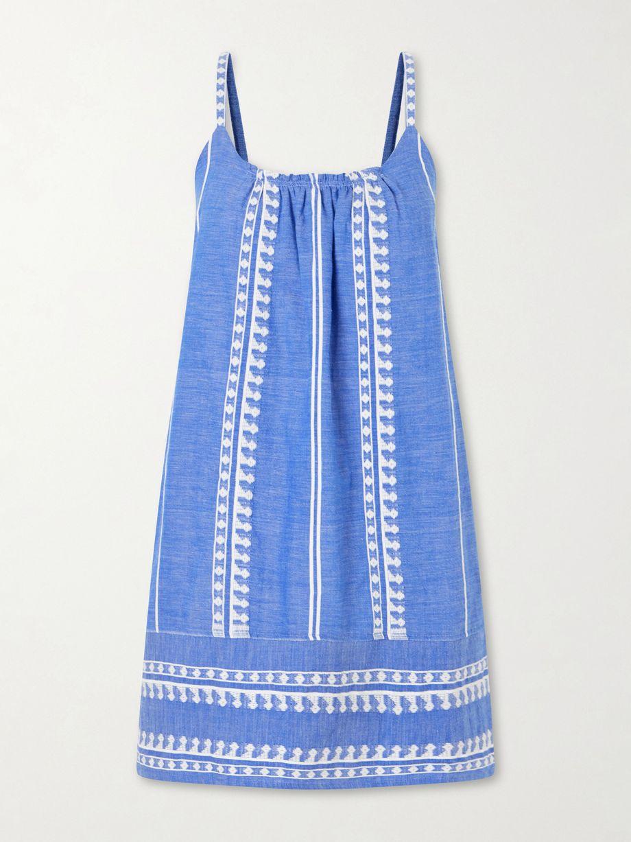 Zine cotton-gauze mini dress by LEMLEM
