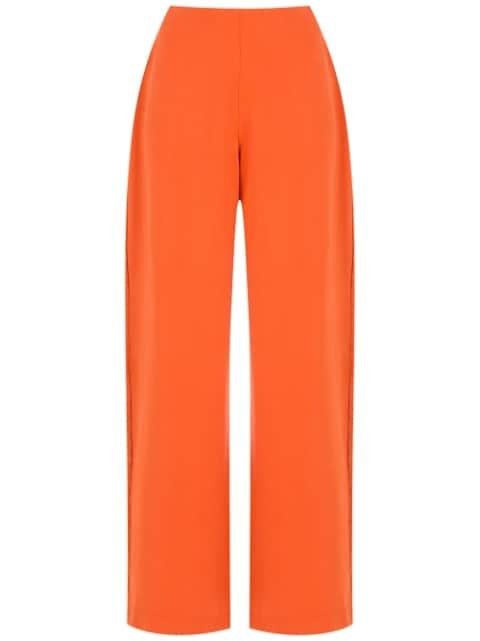 Caqui straight trousers by LENNY NIEMEYER