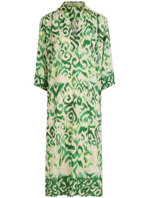 abstract-print midi dress by LENNY NIEMEYER