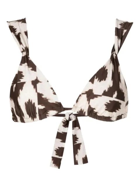 ikat bikini top by LENNY NIEMEYER