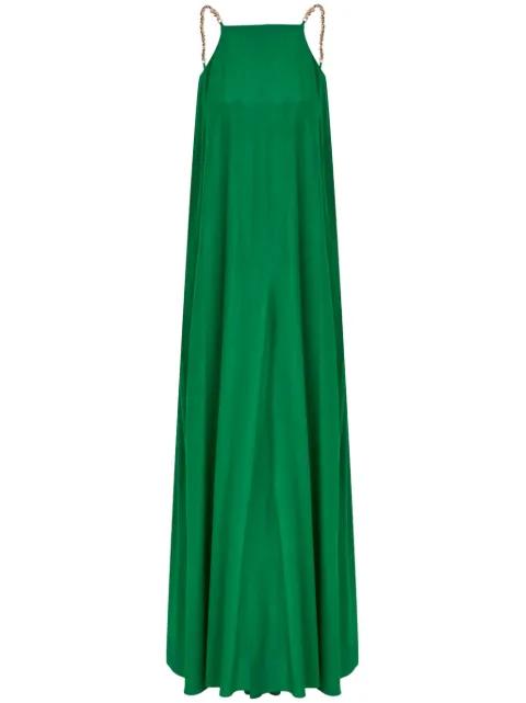 pleat-detail maxi dress by LENNY NIEMEYER