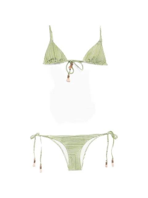 striped bikini by LENNY NIEMEYER
