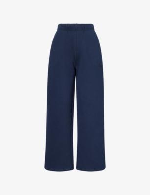 French Terry Cotton Jogging Bottoms by LENY