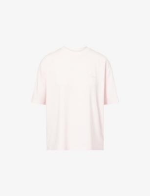 Oversized Brand-Embroidered Cotton-Blend T-Shirt by LENY