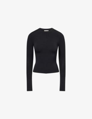 Vesper Long-Sleeve Jersey Top by LENY
