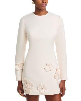 Aliza Long Sleeve Petal Mini Dress by LEO LIN