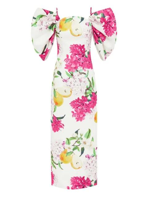 Arabella floral maxi dress by LEO LIN