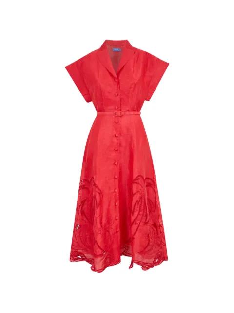 Aubrey midi dress by LEO LIN