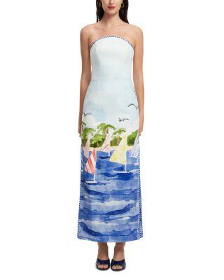 Ava Bustier Maxi Dress by LEO LIN