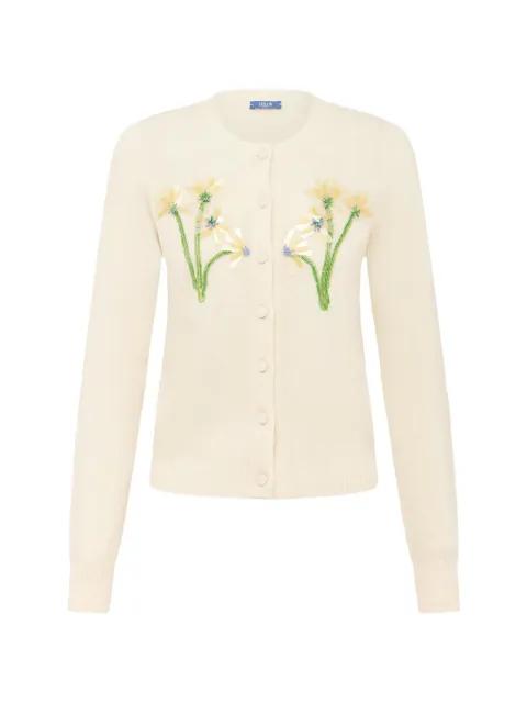 Claire sequin-detailed cardigan by LEO LIN