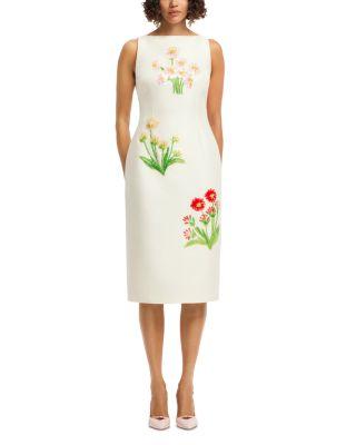 Eleanor Embellished Midi Dress by LEO LIN