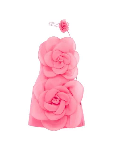 Floret flower mini dress by LEO LIN