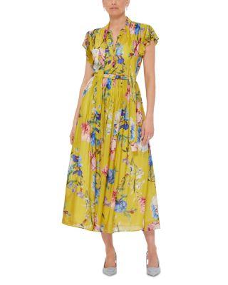 Grace Belted Midi Dress by LEO LIN