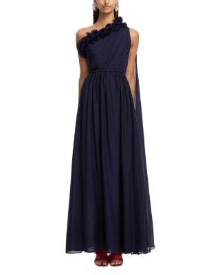 Jenni One Shoulder Maxi Dress by LEO LIN