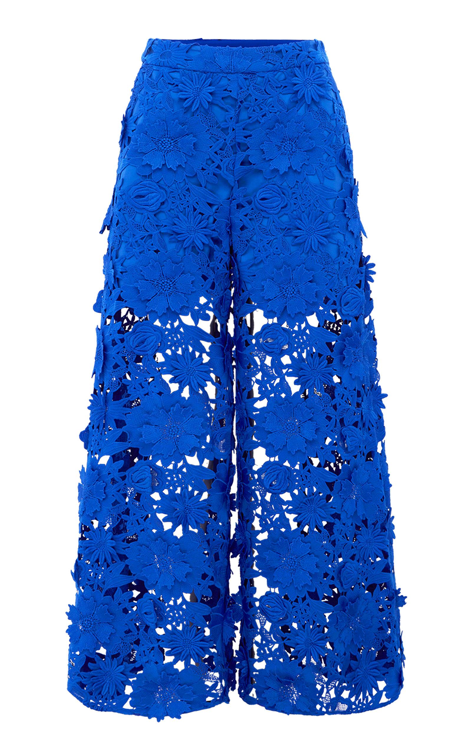 Leo Lin Candied Lace Wide-Leg Pants - Moda Operandi by LEO LIN