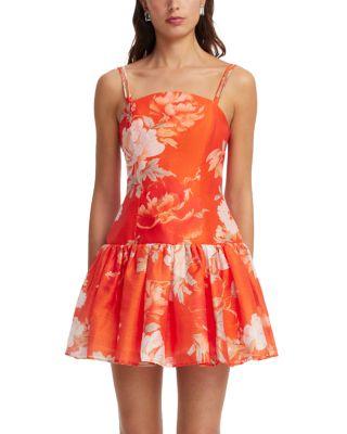 Lorena Ruffled Minidress by LEO LIN