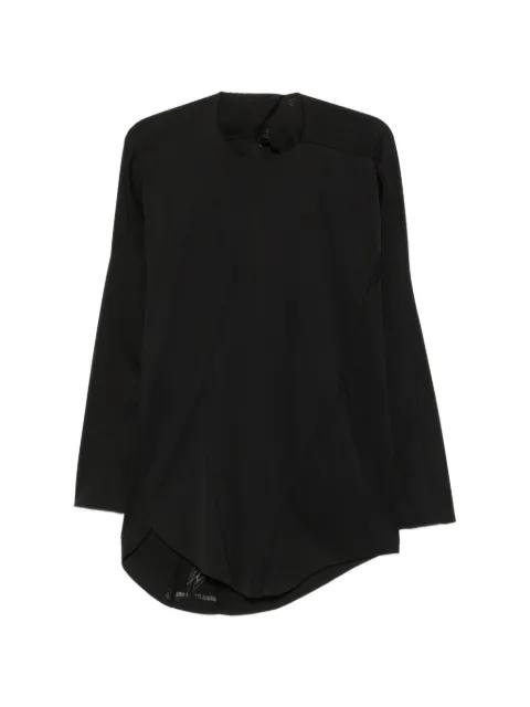 Distortion curved-hem T-shirt by LEON EMANUEL BLANCK