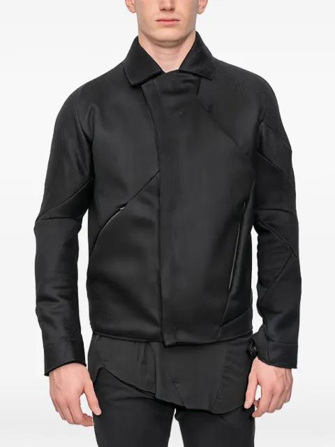 Distortion jacket by LEON EMANUEL BLANCK