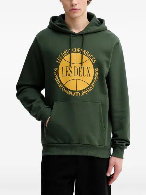 Ben Basketball print hoodie by LES DEUX
