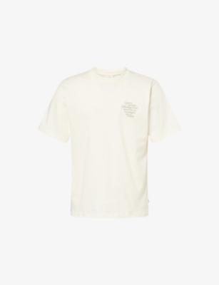 Ben Faience Short-Sleeves Cotton-Jersey T-Shirt by LES DEUX