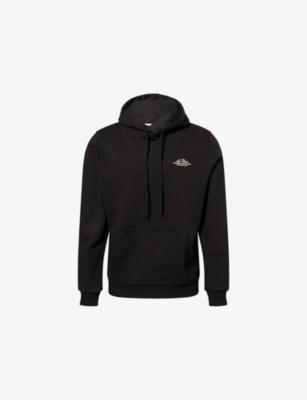 Ben Globe Cotton-Jersey Hoody by LES DEUX
