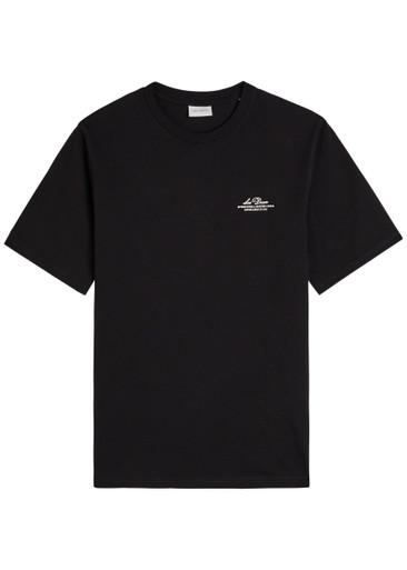 Ben Globe printed cotton T-shirt by LES DEUX