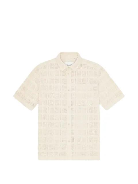 Charlie open-work shirt by LES DEUX