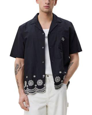 Embroidered Border Shirt by LES DEUX