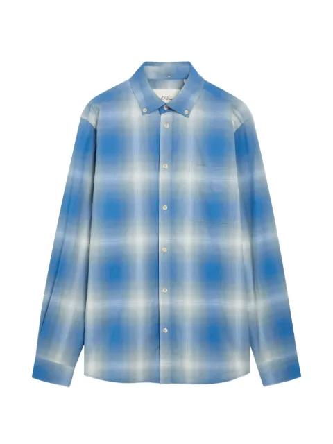 Kent shadow-check pattern shirt by LES DEUX