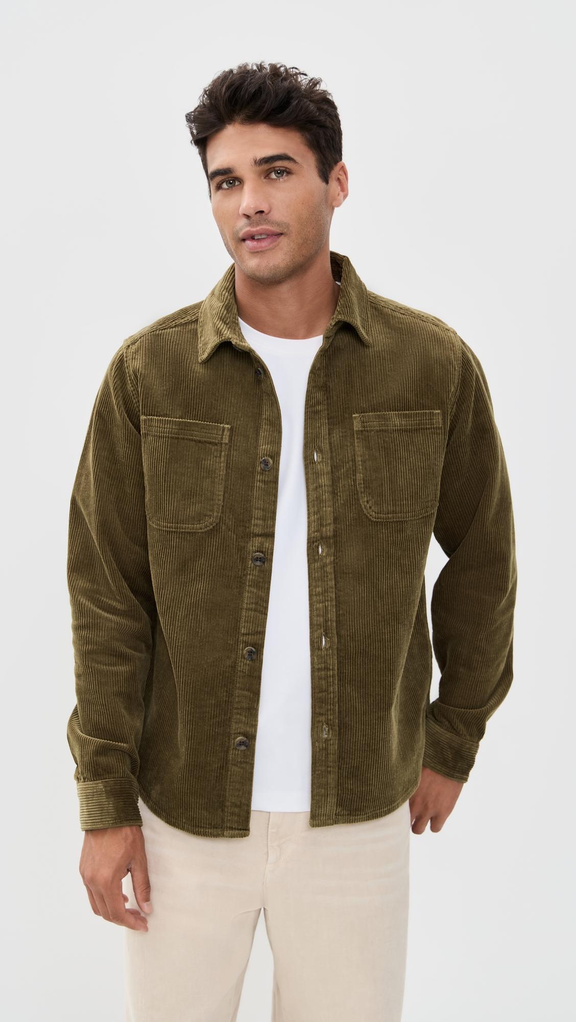 Kody Corduroy Overshirt by LES DEUX
