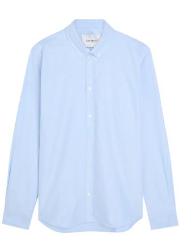 Konrad Oxford stretch-cotton shirt by LES DEUX