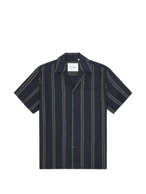 Lawson vertical-stripe short-sleeve shirt by LES DEUX