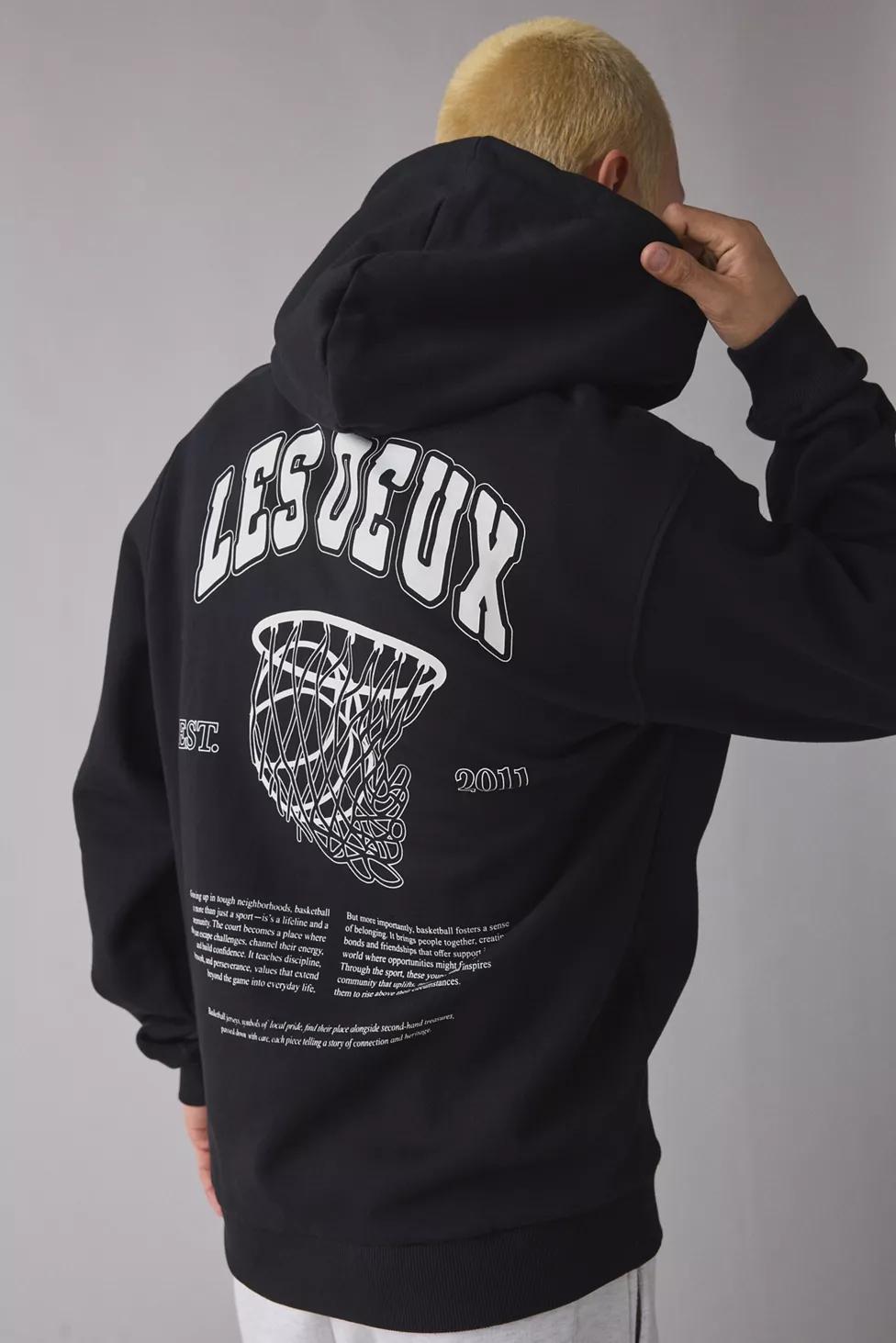 Les Deux Brady Hoop Graphic Hoodie Sweatshirt by LES DEUX