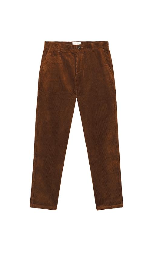 Les Deux Kody Corduroy Pants in Brown by LES DEUX