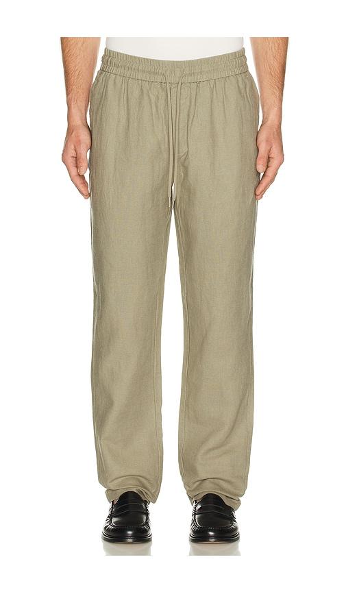 Les Deux Patrick Linen Pants in Taupe by LES DEUX