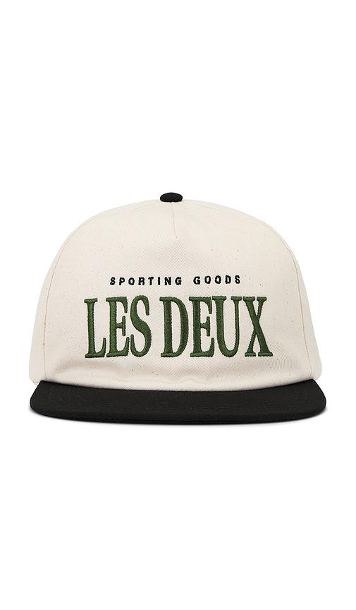 Les Deux Sporting Goods Cap in Cream by LES DEUX