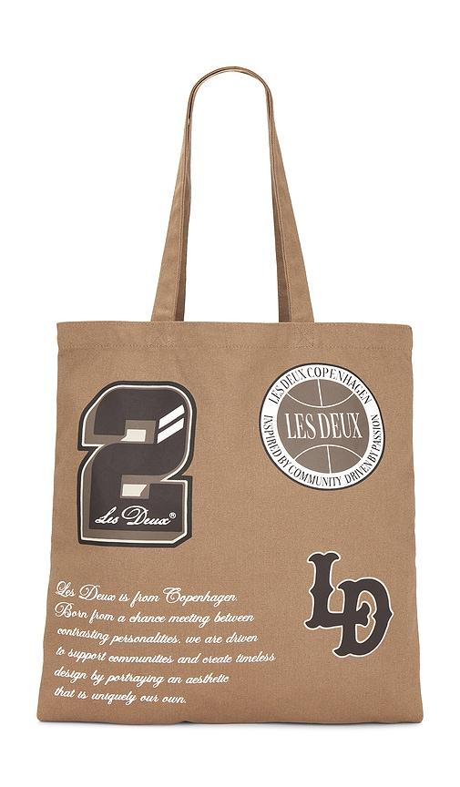 Les Deux Varsity Tote Bag in Brown by LES DEUX