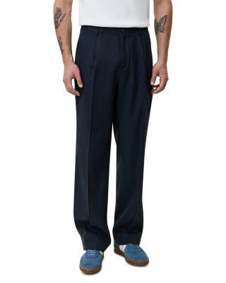 Pleated Twill Suit Pants by LES DEUX