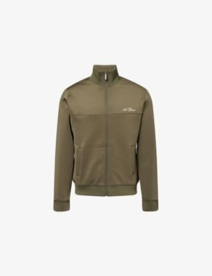 Signature Brand-Embroidered Woven Track Jacket by LES DEUX
