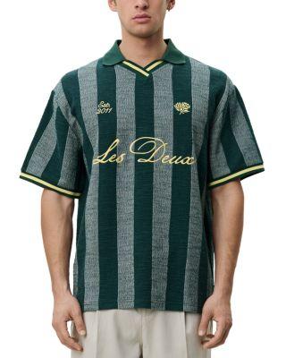Stripe Jacquard Football Jersey by LES DEUX