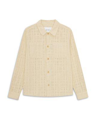 Textured Slub Overshirt by LES DEUX