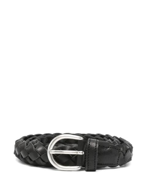 Victor braided leather belt by LES DEUX