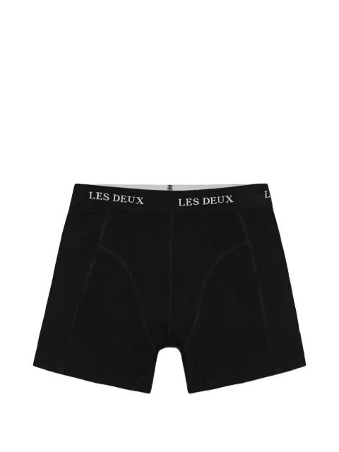 Warren logo-waistband boxers (pack of two) by LES DEUX