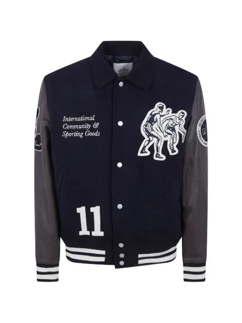 basket varsity jacket by LES DEUX