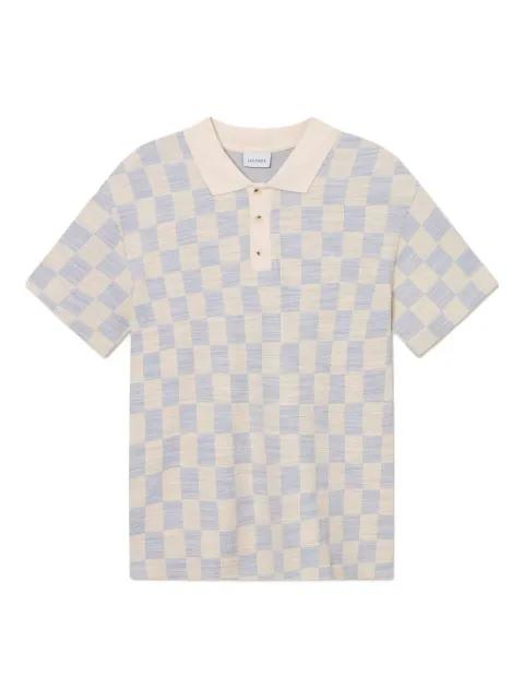 checked polo shirt by LES DEUX